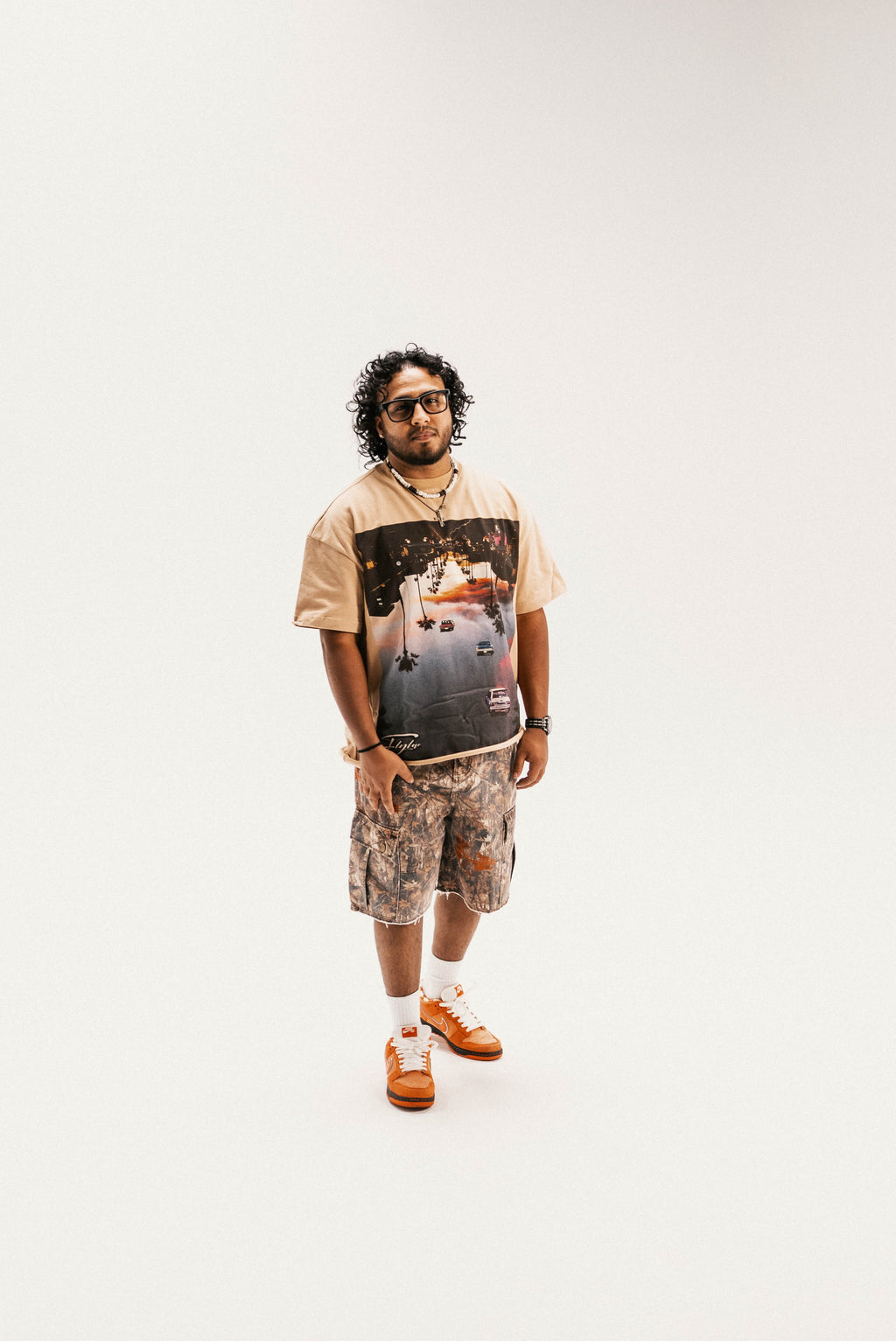 No Lie Camo Cargo Shorts